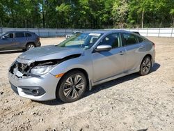 Salvage cars for sale from Copart Austell, GA: 2017 Honda Civic EXL