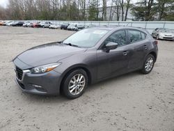 Salvage cars for sale at North Billerica, MA auction: 2018 Mazda 3 Sport