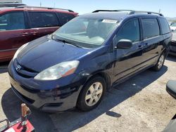 Salvage cars for sale from Copart Tucson, AZ: 2007 Toyota Sienna CE