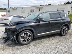 Salvage cars for sale from Copart Fairburn, GA: 2019 Hyundai Santa FE Limited