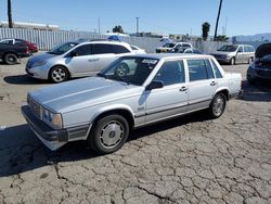 Salvage cars for sale from Copart Van Nuys, CA: 1989 Volvo 740 GLE