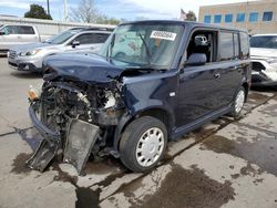 Salvage cars for sale at Littleton, CO auction: 2006 Scion XB