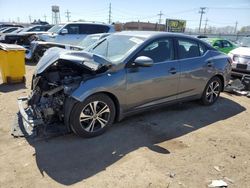 Salvage cars for sale from Copart Chicago Heights, IL: 2020 Nissan Sentra SV