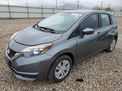 Salvage cars for sale from Copart Magna, UT: 2017 Nissan Versa Note S