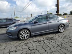 Salvage cars for sale from Copart Colton, CA: 2017 Honda Accord Touring