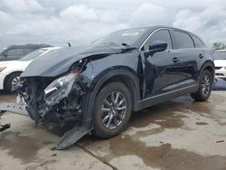 Salvage cars for sale at Grand Prairie, TX auction: 2021 Mazda CX-9 Touring