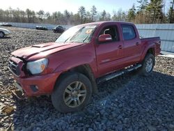 Salvage cars for sale from Copart Windham, ME: 2012 Toyota Tacoma Double Cab