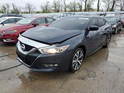 Salvage cars for sale at Bridgeton, MO auction: 2017 Nissan Maxima 3.5S