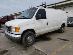 Salvage cars for sale from Copart Louisville, KY: 2006 Ford Econoline E250 Van