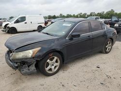 Salvage cars for sale from Copart Houston, TX: 2010 Honda Accord LX