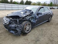 Mercedes-Benz salvage cars for sale: 2014 Mercedes-Benz E 350 4matic