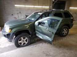 Salvage cars for sale at Angola, NY auction: 2007 Jeep Grand Cherokee Laredo