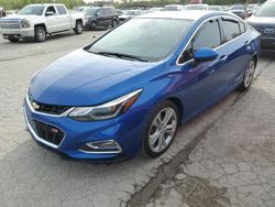 Vehiculos salvage en venta de Copart Bridgeton, MO: 2018 Chevrolet Cruze Premier