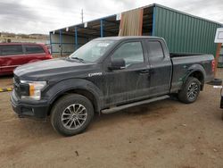 Salvage cars for sale at Colorado Springs, CO auction: 2018 Ford F150 Super Cab