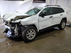 Jeep Cherokee salvage cars for sale: 2016 Jeep Cherokee Sport