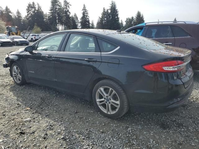 2018 Ford Fusion SE Hybrid