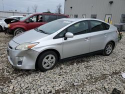 Salvage cars for sale from Copart Appleton, WI: 2010 Toyota Prius