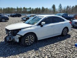 Subaru Legacy salvage cars for sale: 2018 Subaru Legacy 2.5I Premium