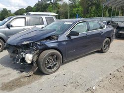 Salvage cars for sale at Savannah, GA auction: 2017 Chevrolet Impala LS