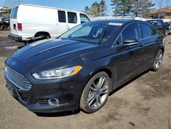 Salvage cars for sale from Copart New Britain, CT: 2014 Ford Fusion Titanium