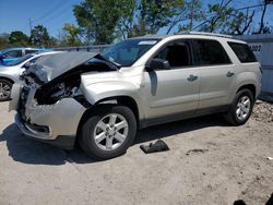 Vehiculos salvage en venta de Copart Riverview, FL: 2016 GMC Acadia SLE