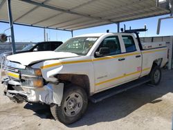 Chevrolet Silverado k2500 Heavy dut salvage cars for sale: 2018 Chevrolet Silverado K2500 Heavy Duty