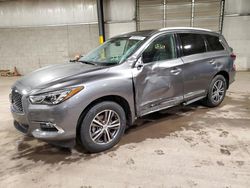Salvage cars for sale at Chalfont, PA auction: 2017 Infiniti QX60