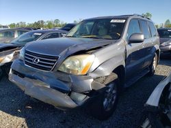 Salvage cars for sale from Copart Lumberton, NC: 2004 Lexus GX 470