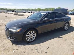 Salvage cars for sale at Kansas City, KS auction: 2014 Audi A6 Premium Plus