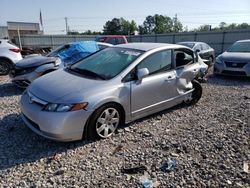 Salvage cars for sale from Copart Montgomery, AL: 2006 Honda Civic LX