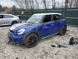 Salvage cars for sale from Copart Candia, NH: 2015 Mini Cooper S Countryman