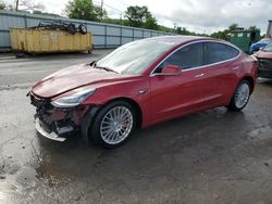 Tesla Vehiculos salvage en venta: 2018 Tesla Model 3