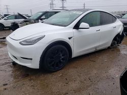 Tesla Model y salvage cars for sale: 2021 Tesla Model Y