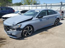 Salvage cars for sale at Finksburg, MD auction: 2021 Honda Accord Sport SE