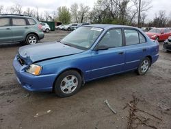 Salvage cars for sale at Baltimore, MD auction: 2001 Hyundai Accent GL