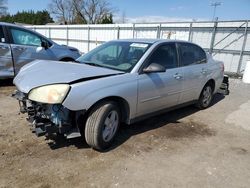 Chevrolet salvage cars for sale: 2005 Chevrolet Malibu LS