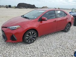 Salvage cars for sale from Copart New Braunfels, TX: 2019 Toyota Corolla L