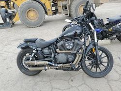 Salvage motorcycles for sale at Wheeling, IL auction: 2014 Yamaha XVS950 CU