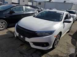 Salvage cars for sale at Vallejo, CA auction: 2018 Honda Civic EXL