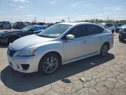 Salvage cars for sale at Indianapolis, IN auction: 2015 Nissan Sentra S