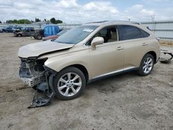 Salvage cars for sale from Copart Bakersfield, CA: 2010 Lexus RX 350