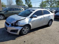 Chevrolet Sonic salvage cars for sale: 2012 Chevrolet Sonic LT