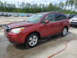 Salvage cars for sale at Harleyville, SC auction: 2014 Subaru Forester 2.5I Limited