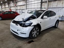 Salvage cars for sale from Copart Woodburn, OR: 2021 Tesla Model Y