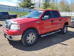 Salvage cars for sale from Copart Davison, MI: 2007 Ford F150 Supercrew