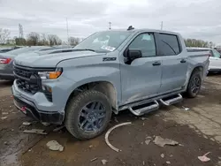 Salvage cars for sale at Woodhaven, MI auction: 2024 Chevrolet Silverado K1500 Trail Boss Custom