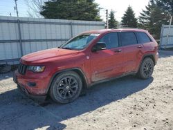 Jeep Grand Cherokee salvage cars for sale: 2018 Jeep Grand Cherokee Trailhawk