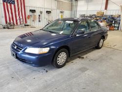 Salvage cars for sale at Mcfarland, WI auction: 2002 Honda Accord Value