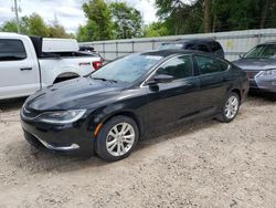 Chrysler 200 salvage cars for sale: 2015 Chrysler 200 Limited