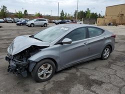 Salvage cars for sale from Copart Gaston, SC: 2014 Hyundai Elantra SE